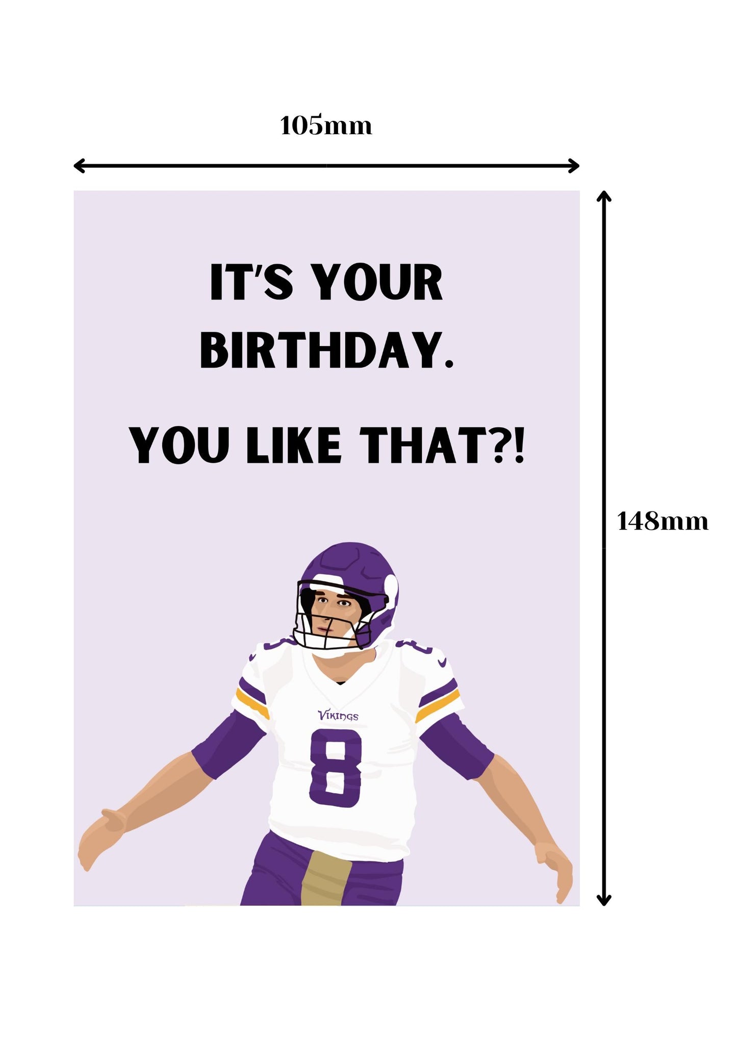 Kirk Cousins Inspired Cards