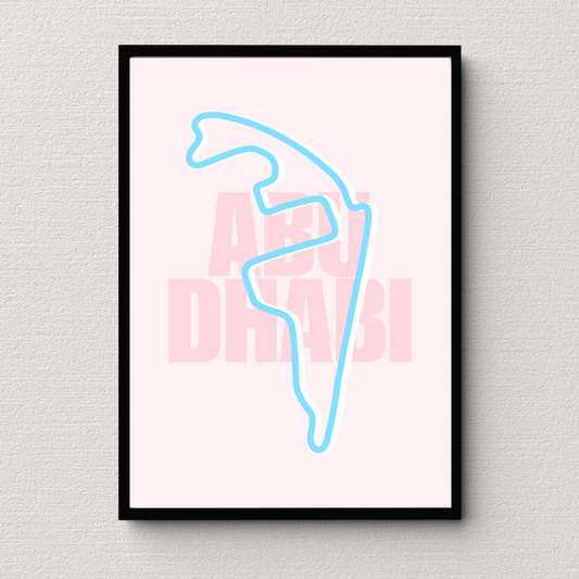 Abu Dhabi Track Print
