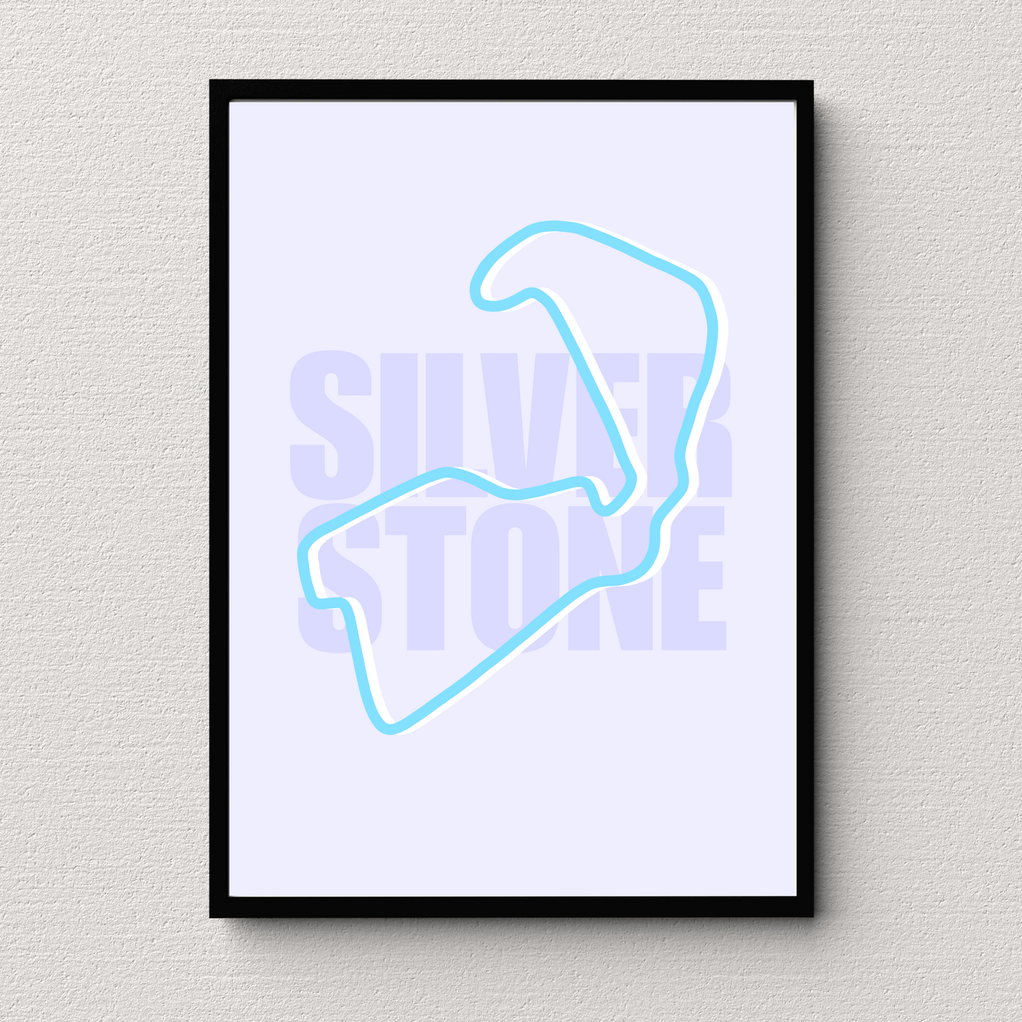 Silverstone Track Print