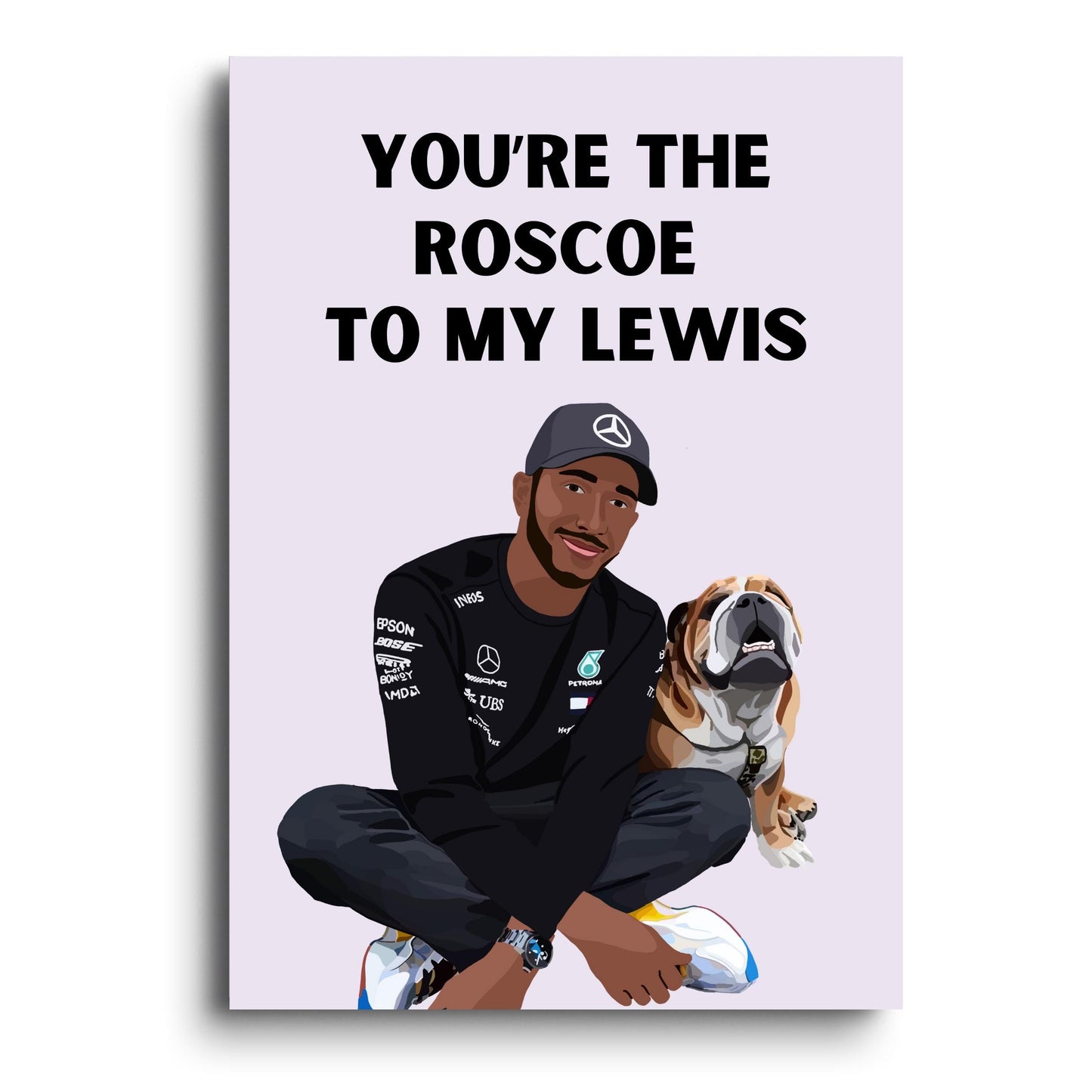 Lewis Hamilton Inspired Card