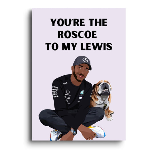 Lewis Hamilton Inspired Card