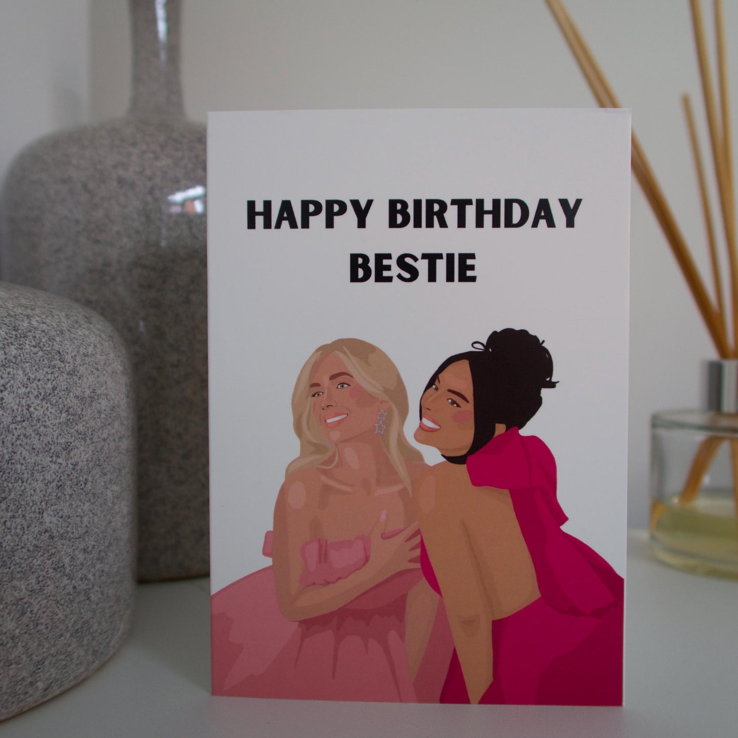Sophia and Cinzia Inspired Birthday Card