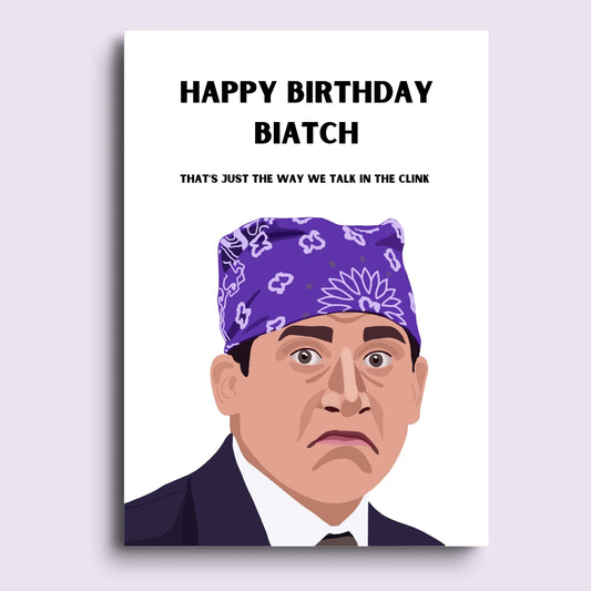 Prison Mike Inspired Cards