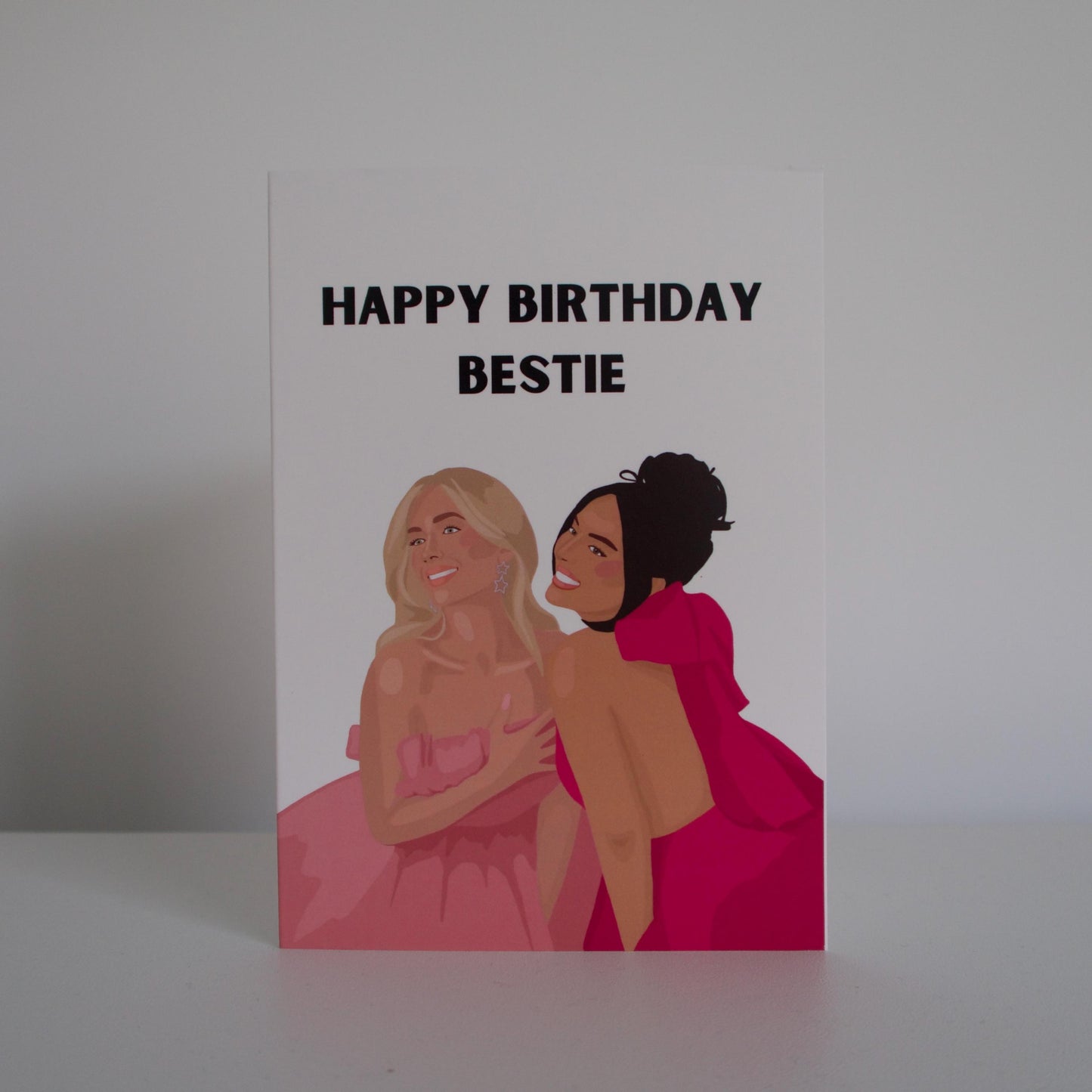 Sophia and Cinzia Inspired Birthday Card