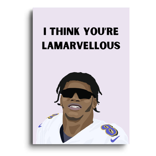 Lamar Jackson Inspired Cards