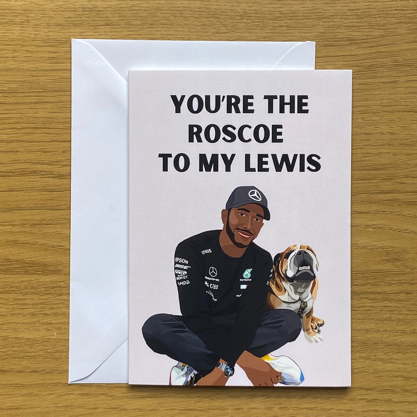 Lewis Hamilton Inspired Card