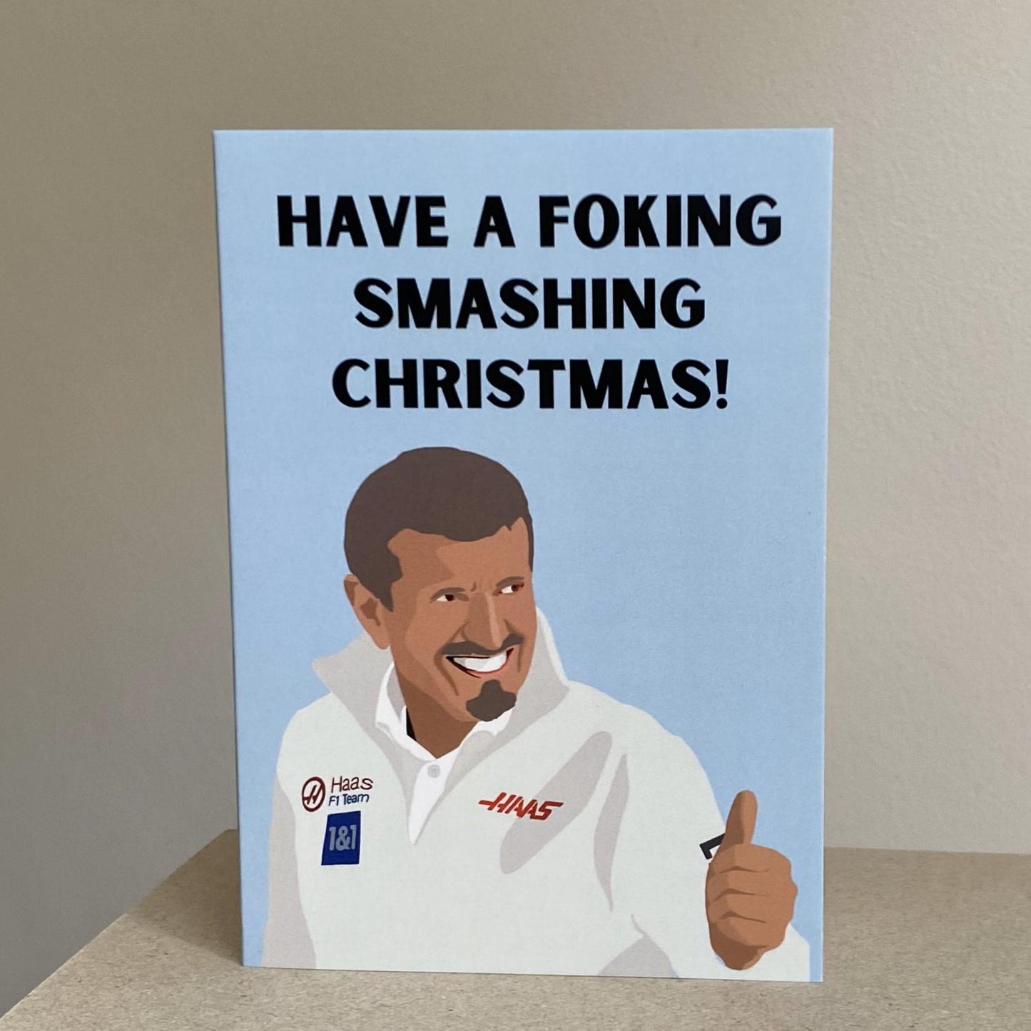 Guenther Steiner Inspired Cards