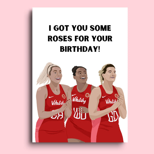 Netball Inspired Cards