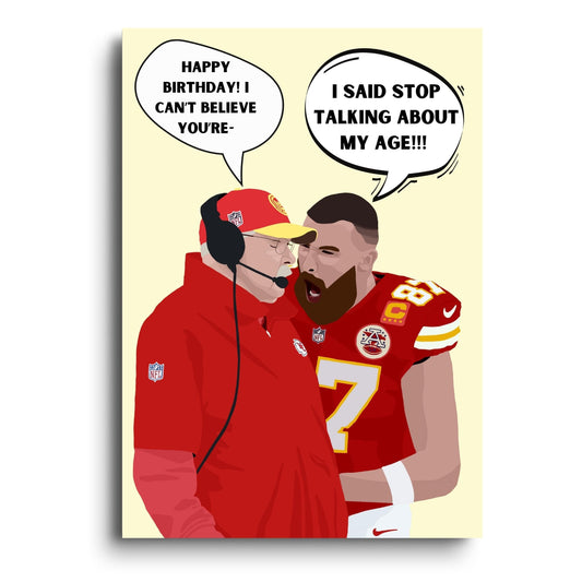 Travis and Andy Inspired Birthday Card