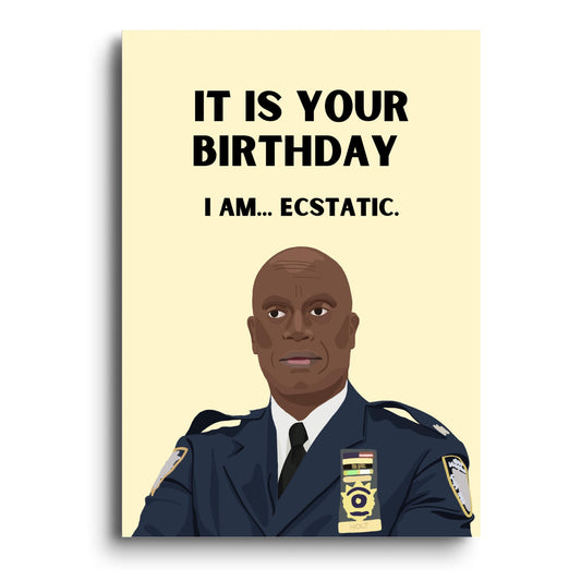 Captain Holt Inspired Cards