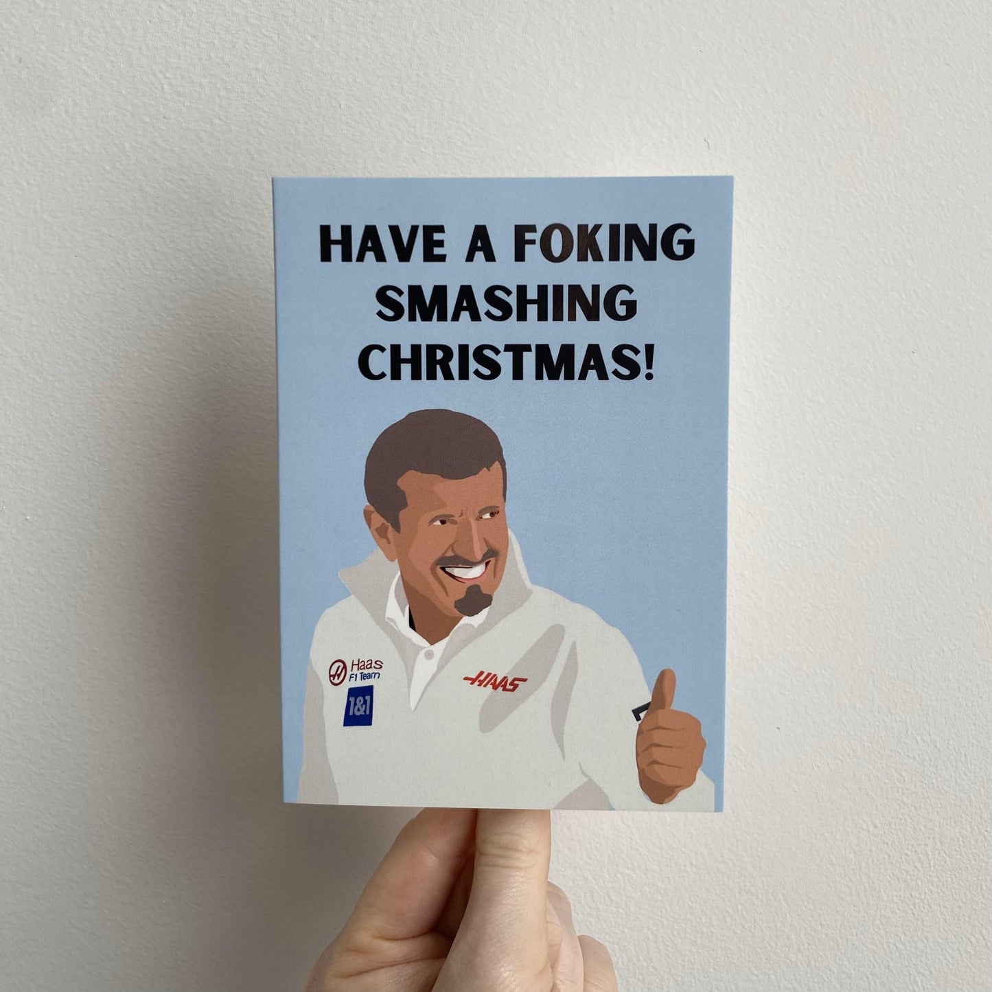 Guenther Steiner Inspired Cards